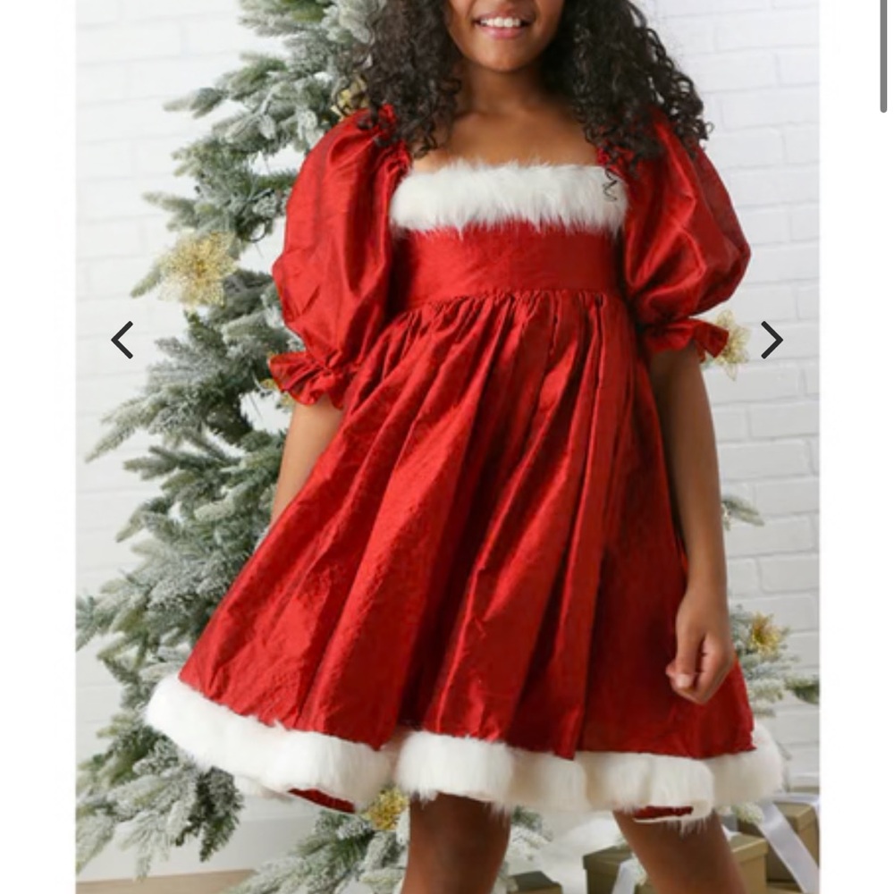 Ooh! La, La! Couture Santa Bay Doll Dress - size 4T